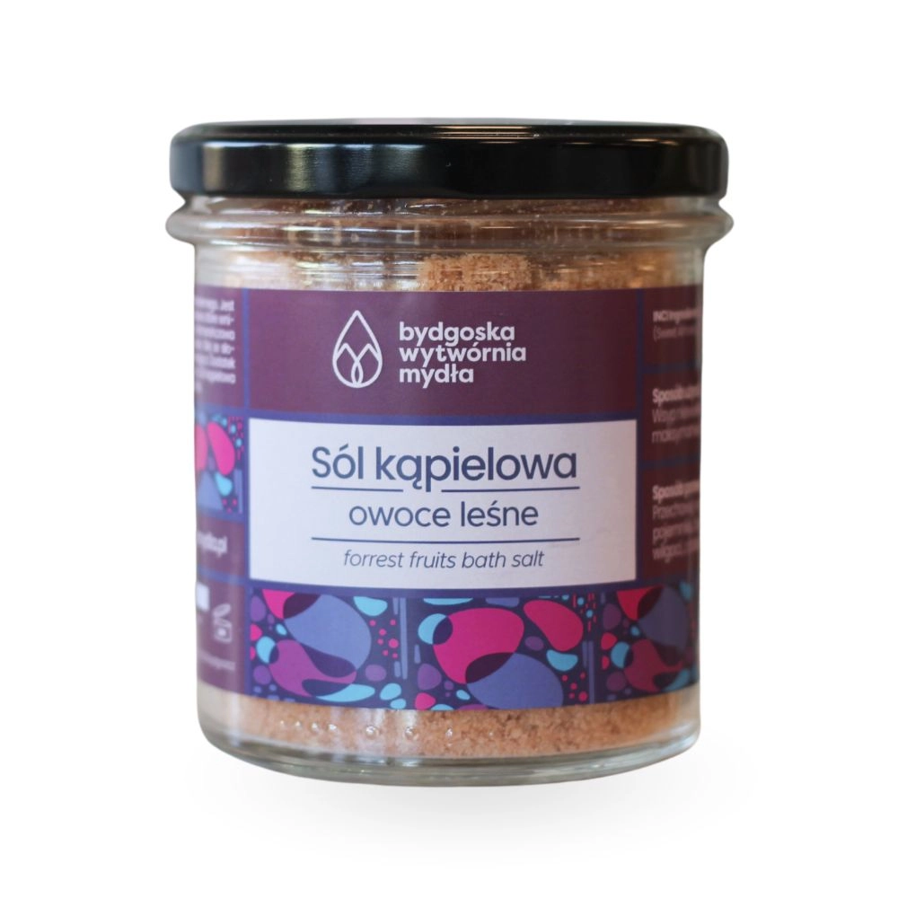 Sól kąpielowa Owoce Leśne | Bydgoska Wytwórnia Mydła