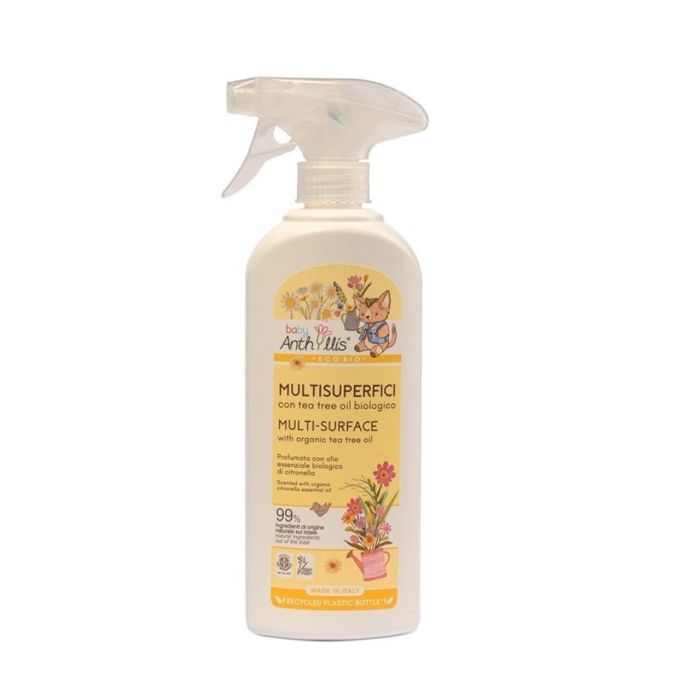 Spray do czyszczenia powierzchni mających kontakt z dzieckiem | Anthyllis