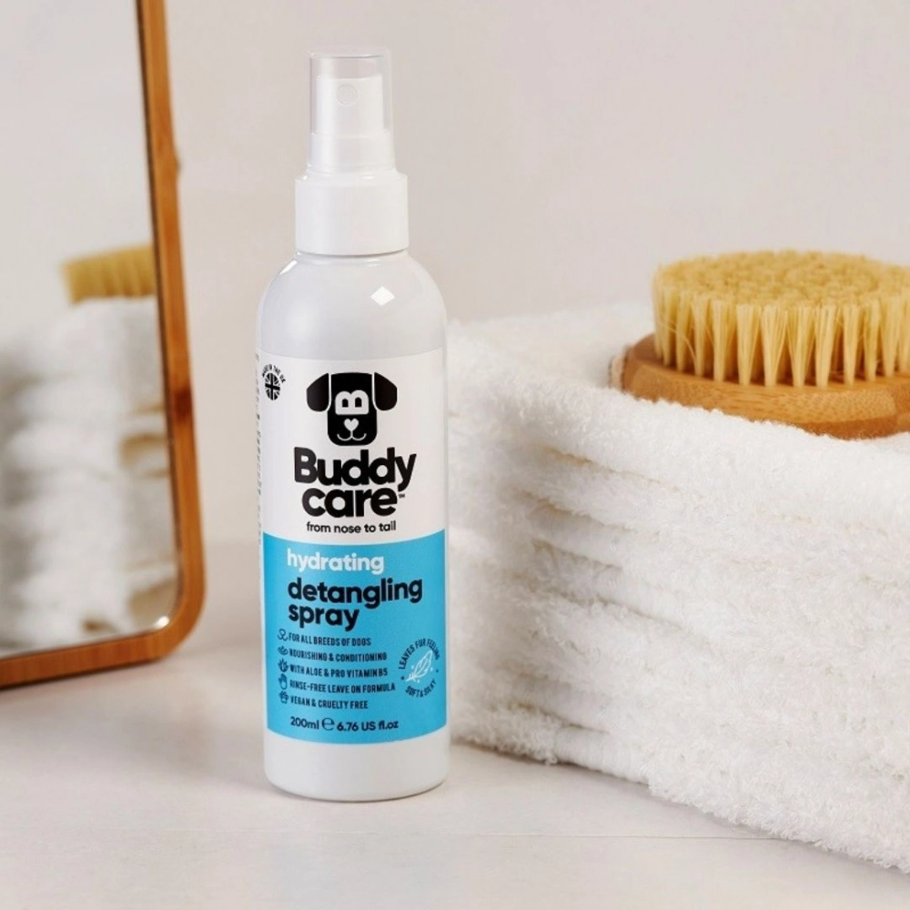 Spray do rozczesywania sierści psów z aloesem i prowitaminą B5 | Buddy Care