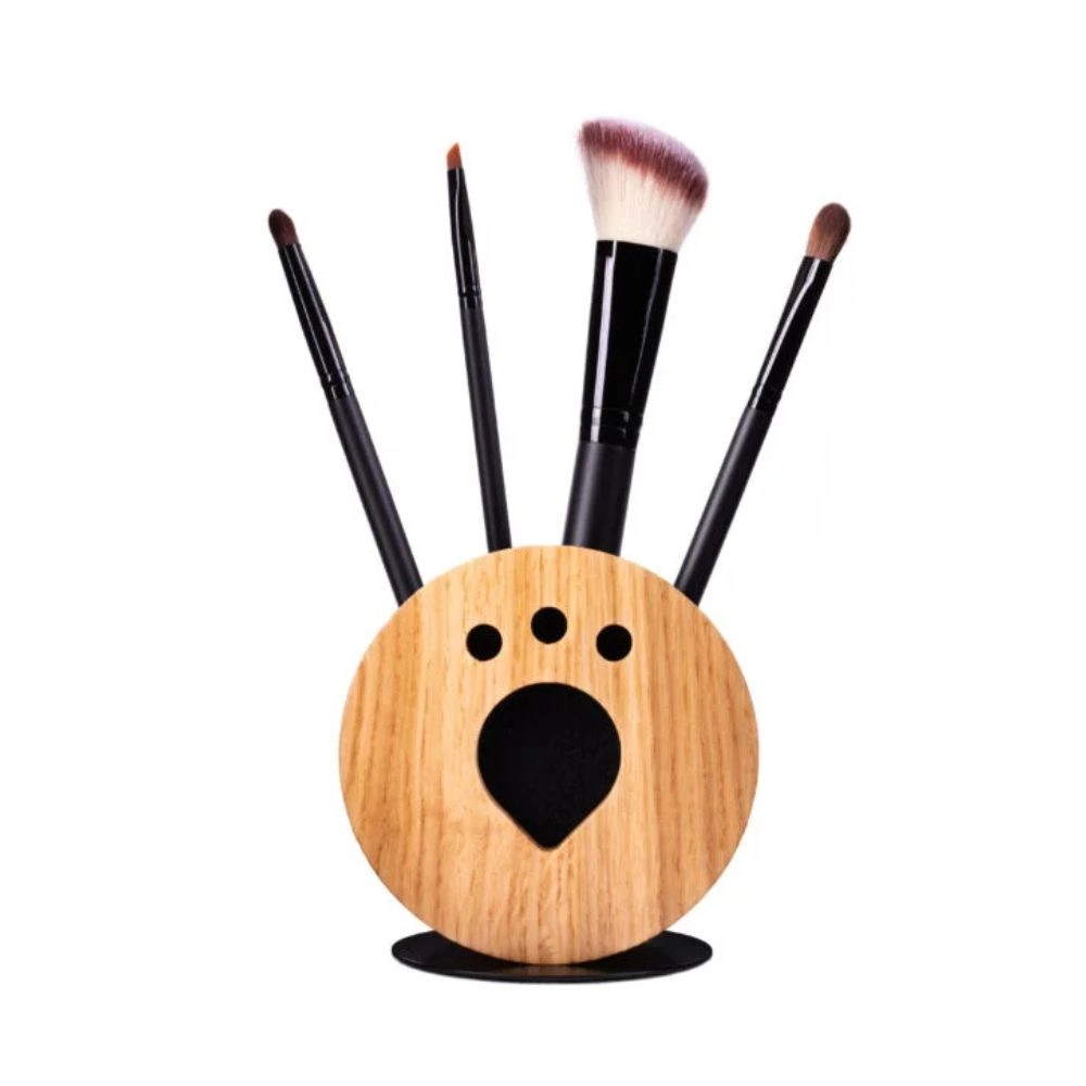 Stojak dębowy na pędzle i nie tylko | MiaCalnea