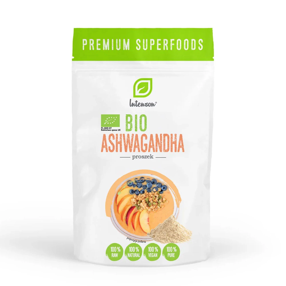 Suplement diety - Ashwaganda w proszku | Intenson