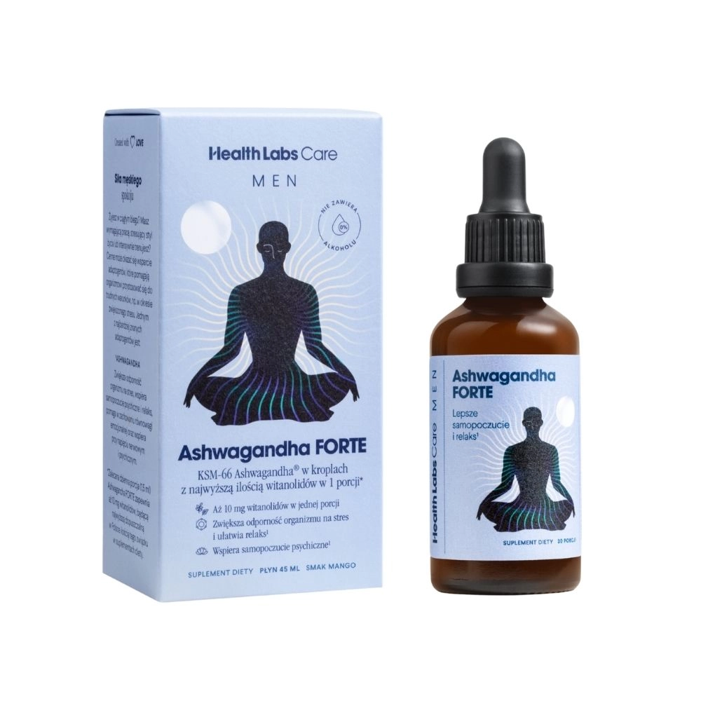 Suplement diety - Ashwagandha FORTE MEN | Health Labs Care