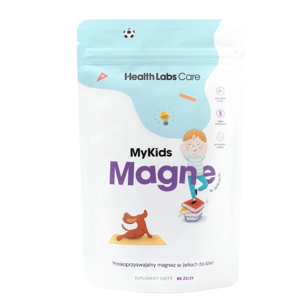 Suplement diety dla dzieci - Magnez w żelkach MyKids Magne | Health Labs Care