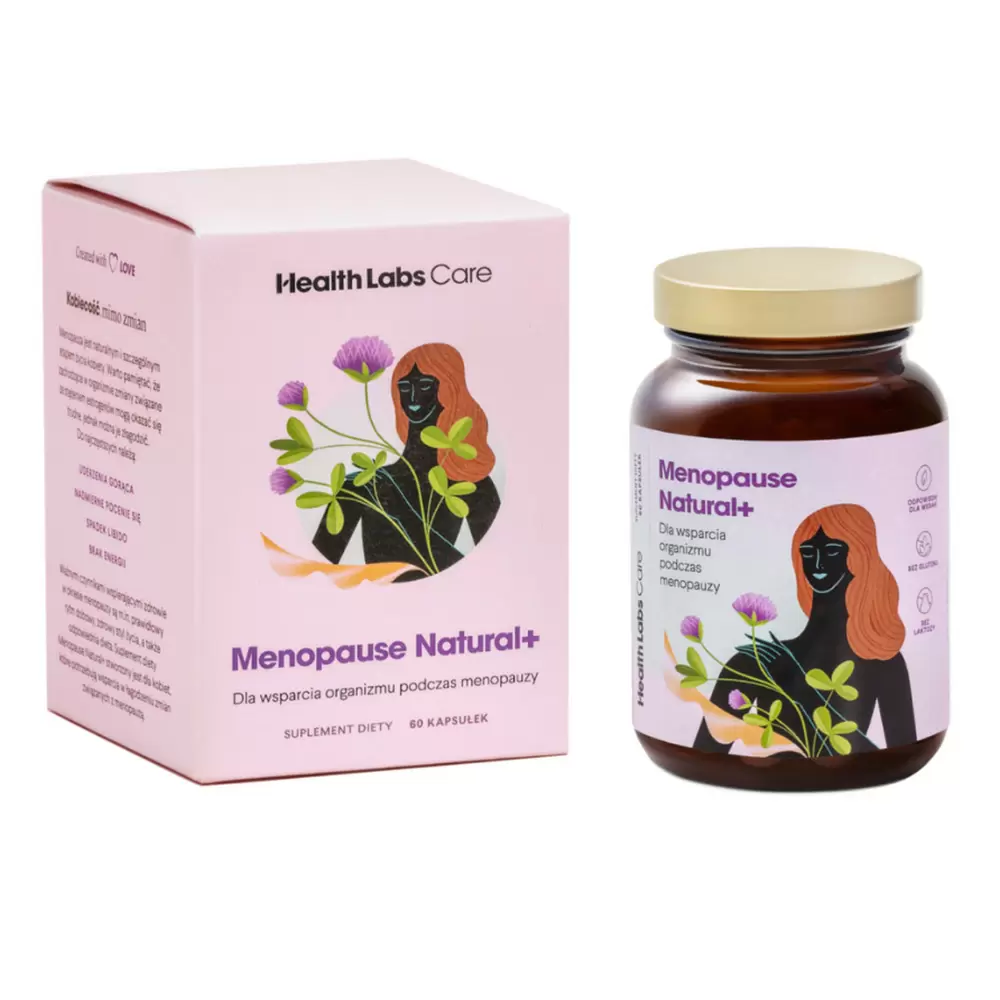 Suplement diety dla wsparcia organizmu podczas menopauzy Menopause Natural+ | Health Labs Care