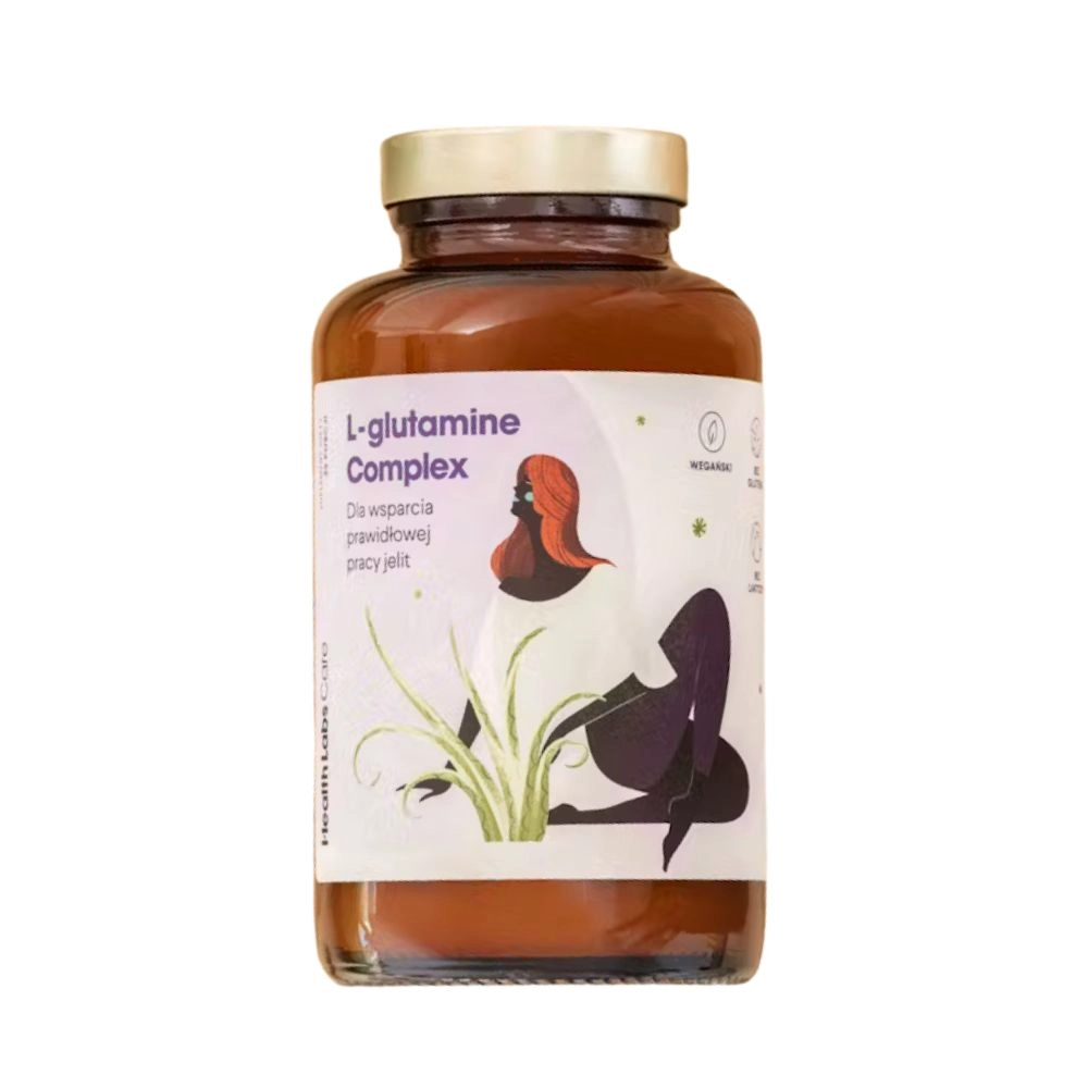 Suplement diety - L-Glutamine Complex dla wsparcia jelit | Health Labs Care