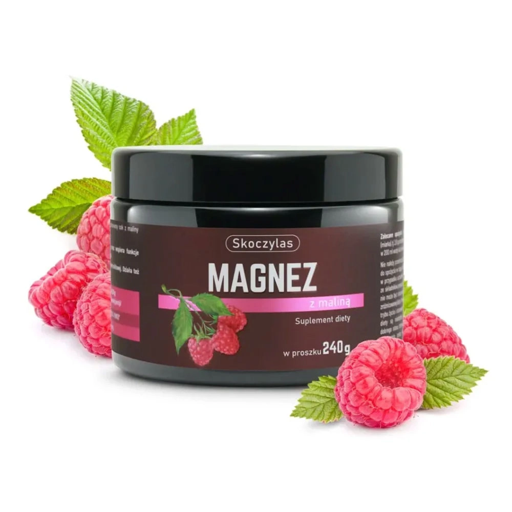 Suplement diety - Magnez z maliną | Marek Skoczylas