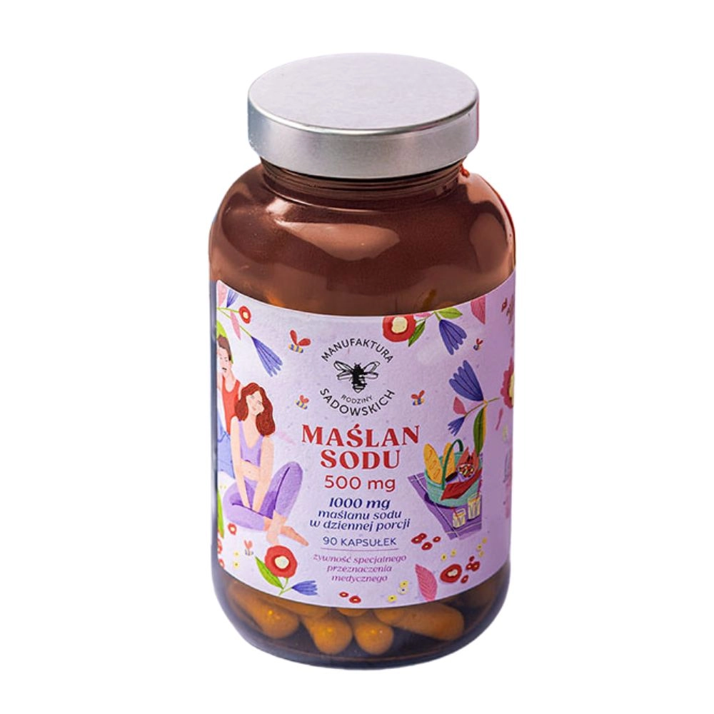 Suplement diety - Maślan sodu 1000 mg | Pasieki Rodziny Sadowskich
