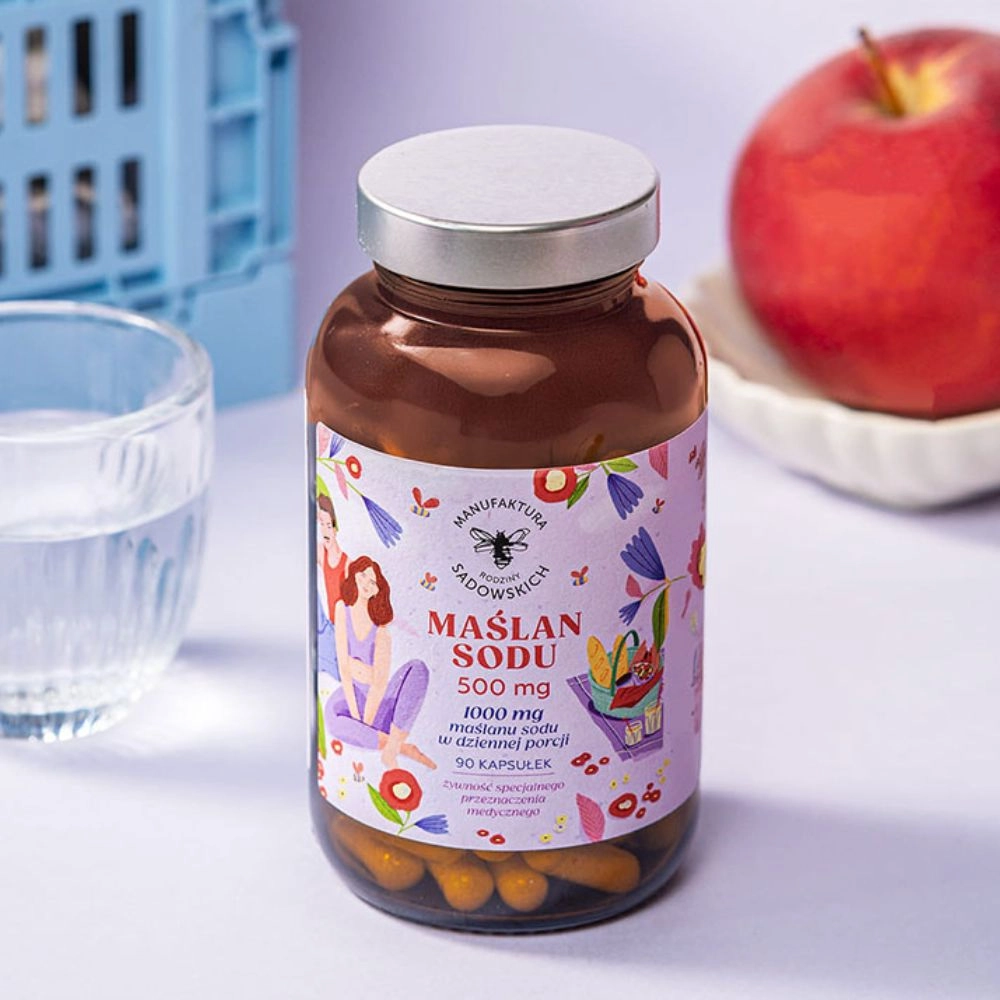 Suplement diety - Maślan sodu 1000 mg | Pasieki Rodziny Sadowskich