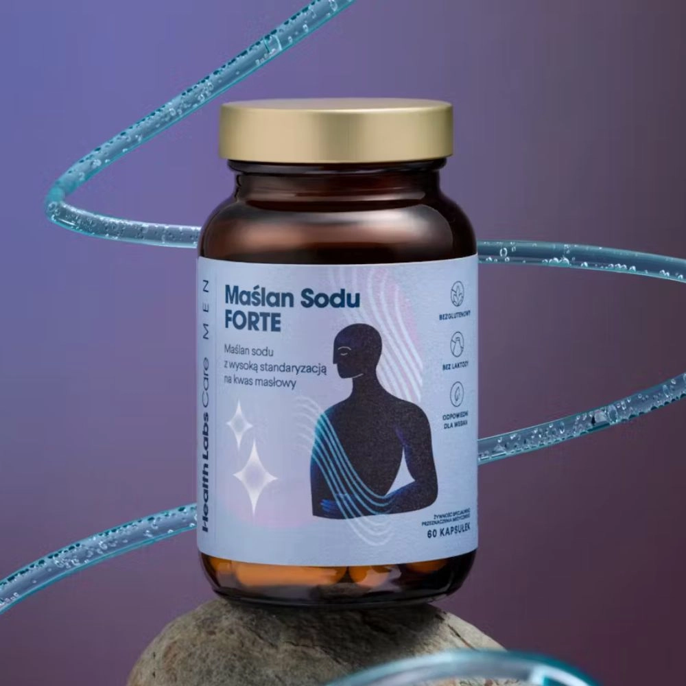 Suplement diety - Maślan Sodu FORTE Men | Health Labs Care
