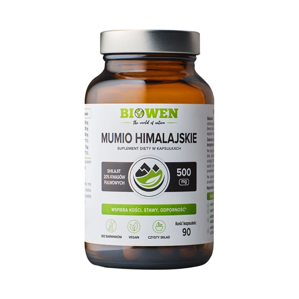 Suplement diety - Mumio Himalajskie | Biowen
