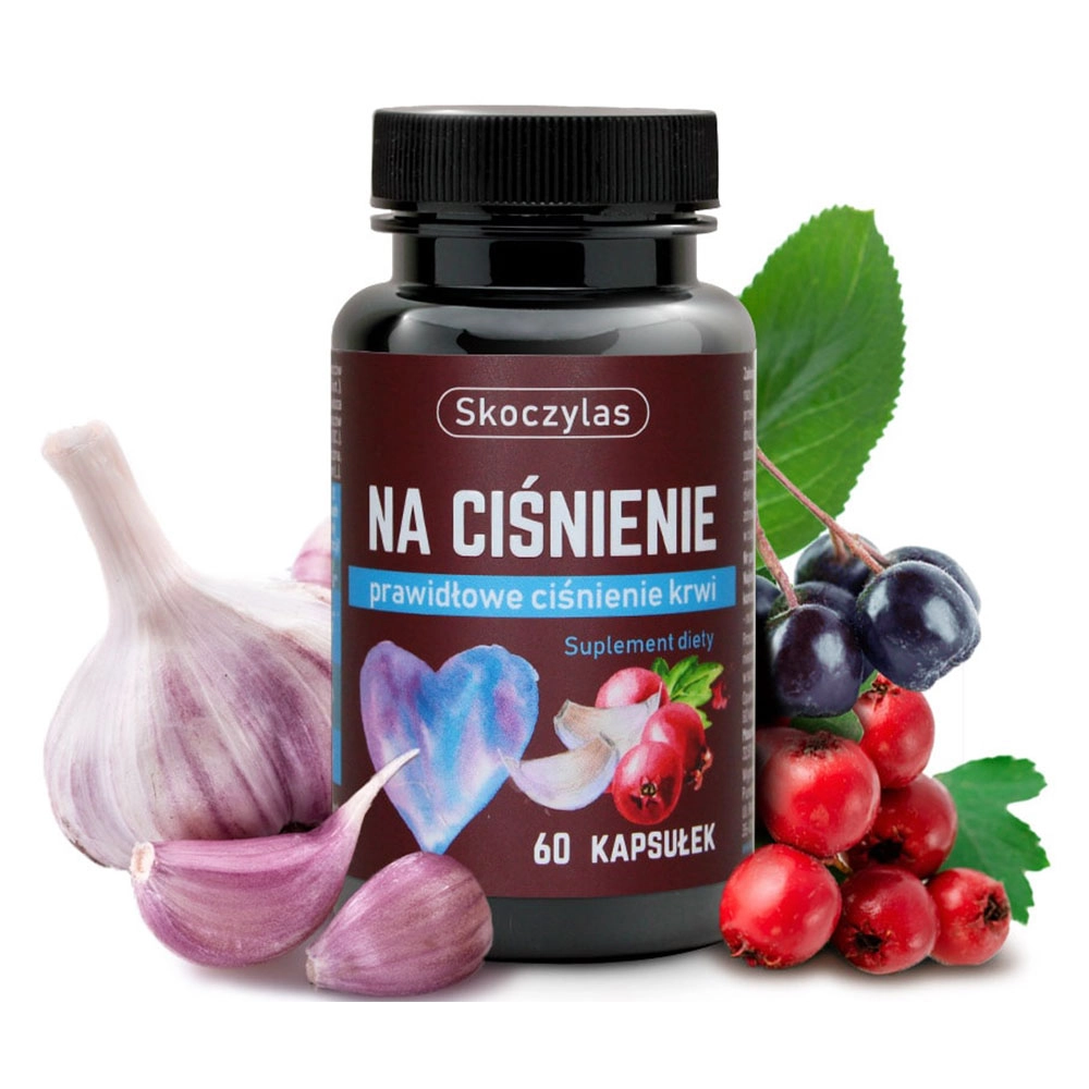 Suplement diety - Na ciśnienie - potas, aronia, L-leucyna | Marek Skoczylas