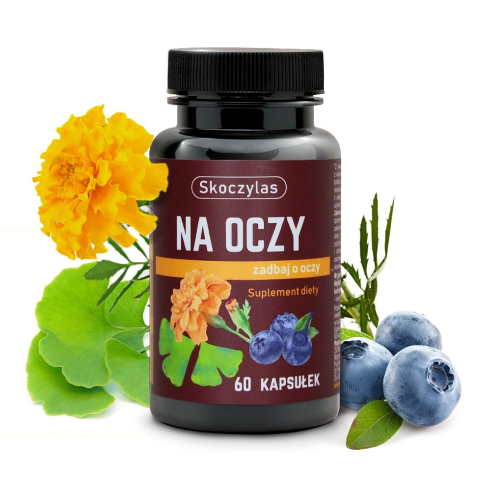 Suplement diety - NA OCZY aksamitka, luteina, zeaksantyna | Marek Skoczylas