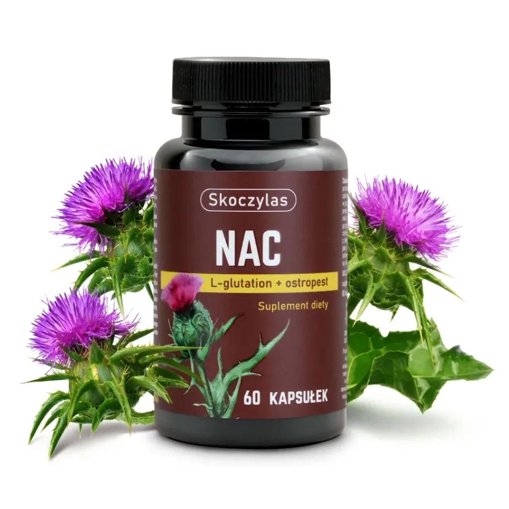 Suplement diety - NAC L-glutation, ostropest | Marek Skoczylas