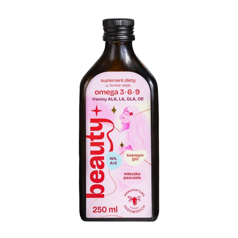 Suplement diety - Olej Beauty+ | Pasieki Rodziny Sadowskich