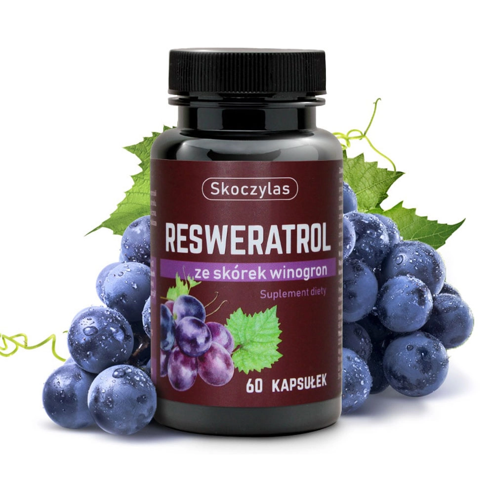 Suplement diety - RESWERATROL winorośl właściwa | Marek Skoczylas
