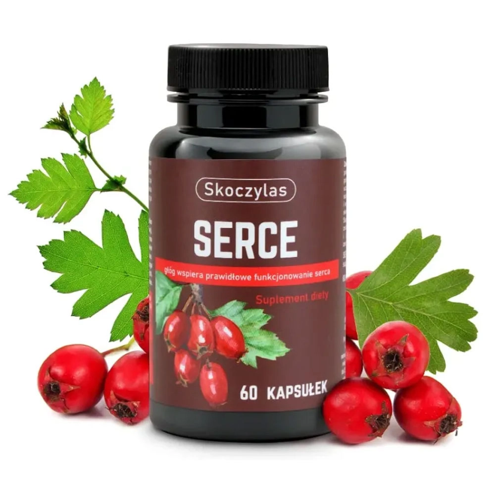 Suplement diety - SERCE głóg, serdecznik, L-lizyna | Marek Skoczylas