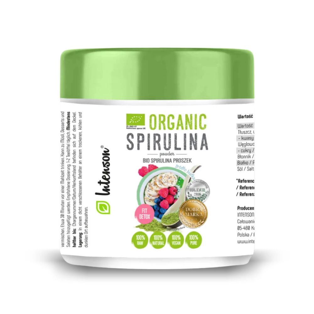 Suplement diety - Spirulina w proszku | Intenson