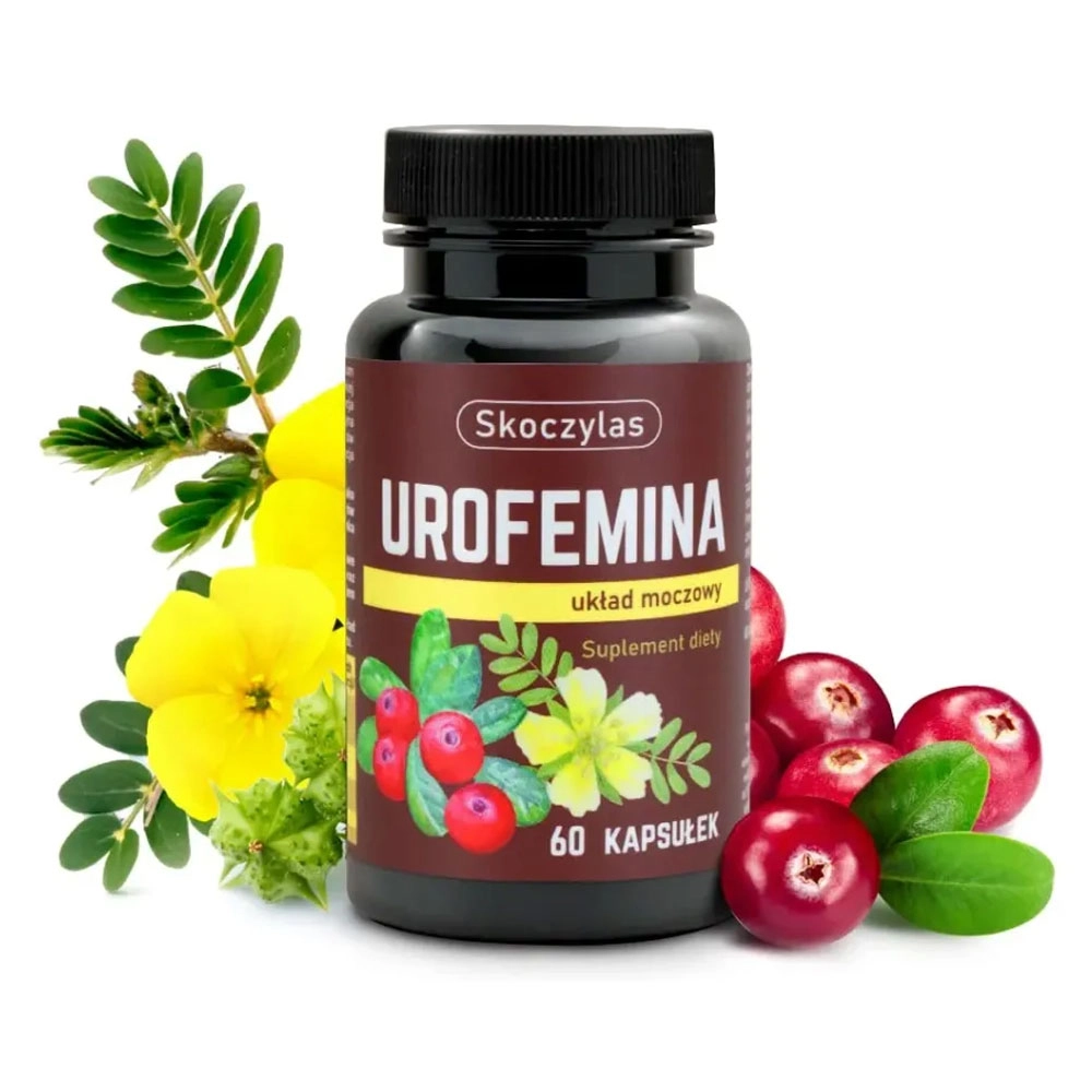 Suplement diety - UROFEMINA układ moczowy - mannoza, laktoferyna | Marek Skoczylas