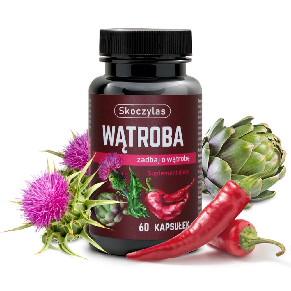 Suplement diety - WĄTROBA ostropest, karczoch, kapsaicyna | Marek Skoczylas