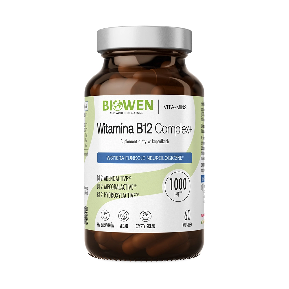 Suplement diety - Witamina B12 Complex+ | Biowen