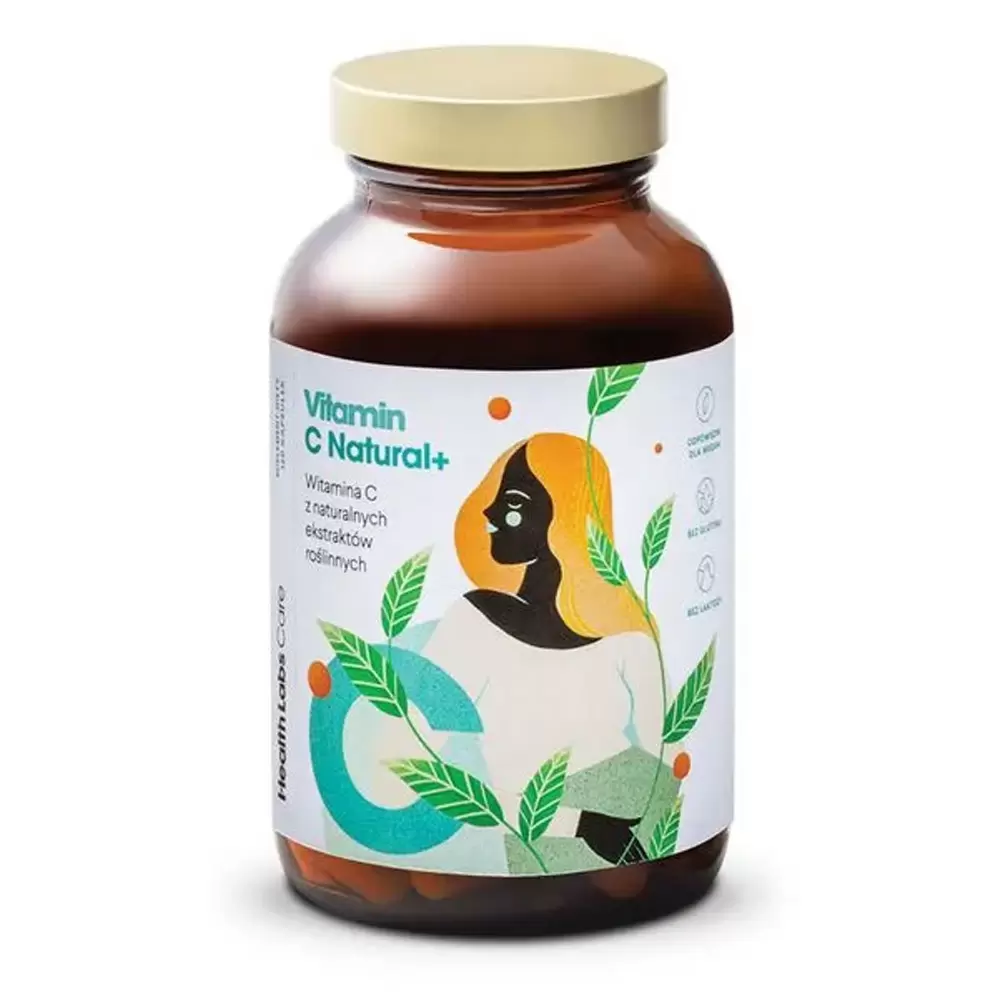 Suplement diety - Witamina C z naturalnych ekstraktów roślinnych - Vitamin C Natural+ | Health Labs Care