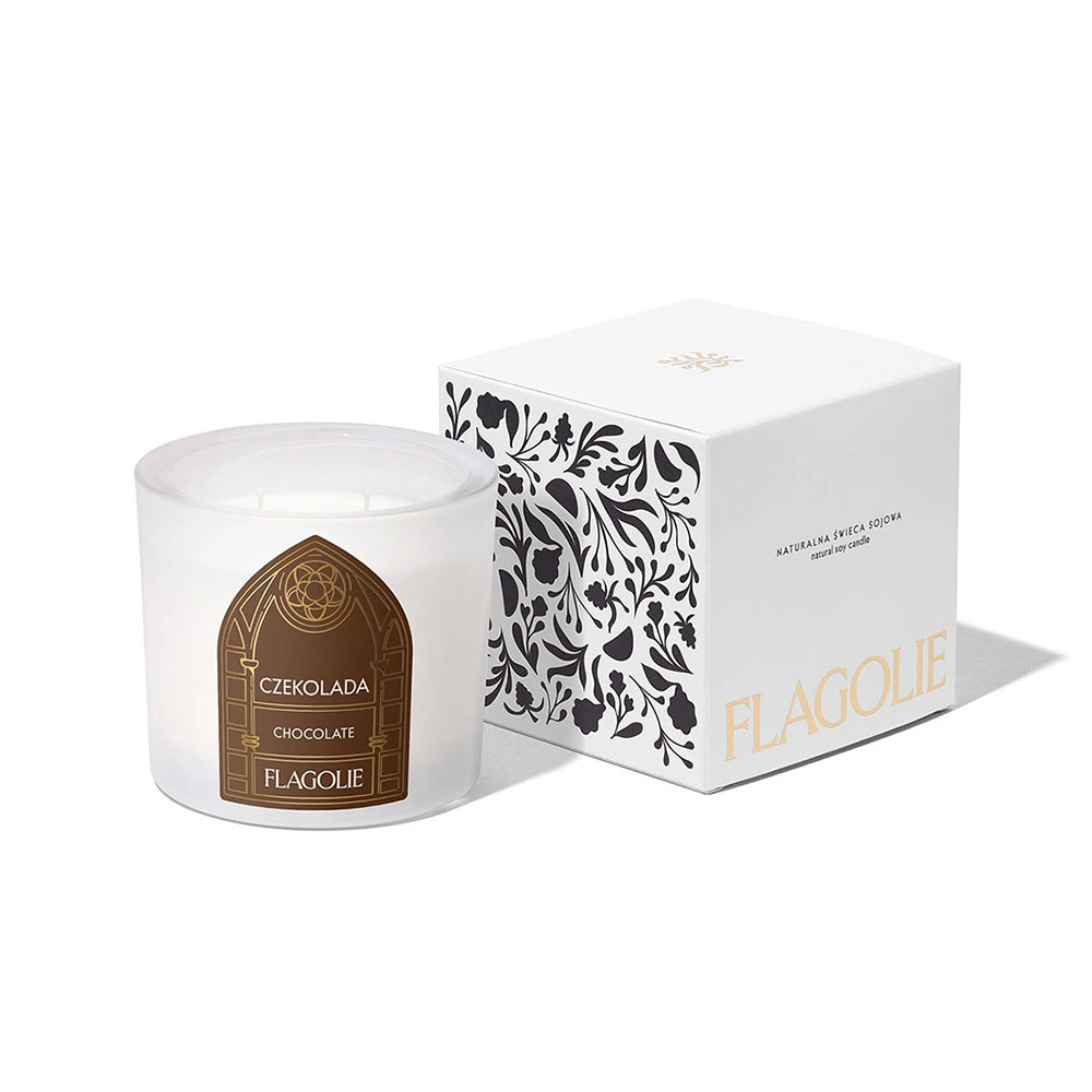 Świąteczna świeca sojowa Czekolada | Flagolie
