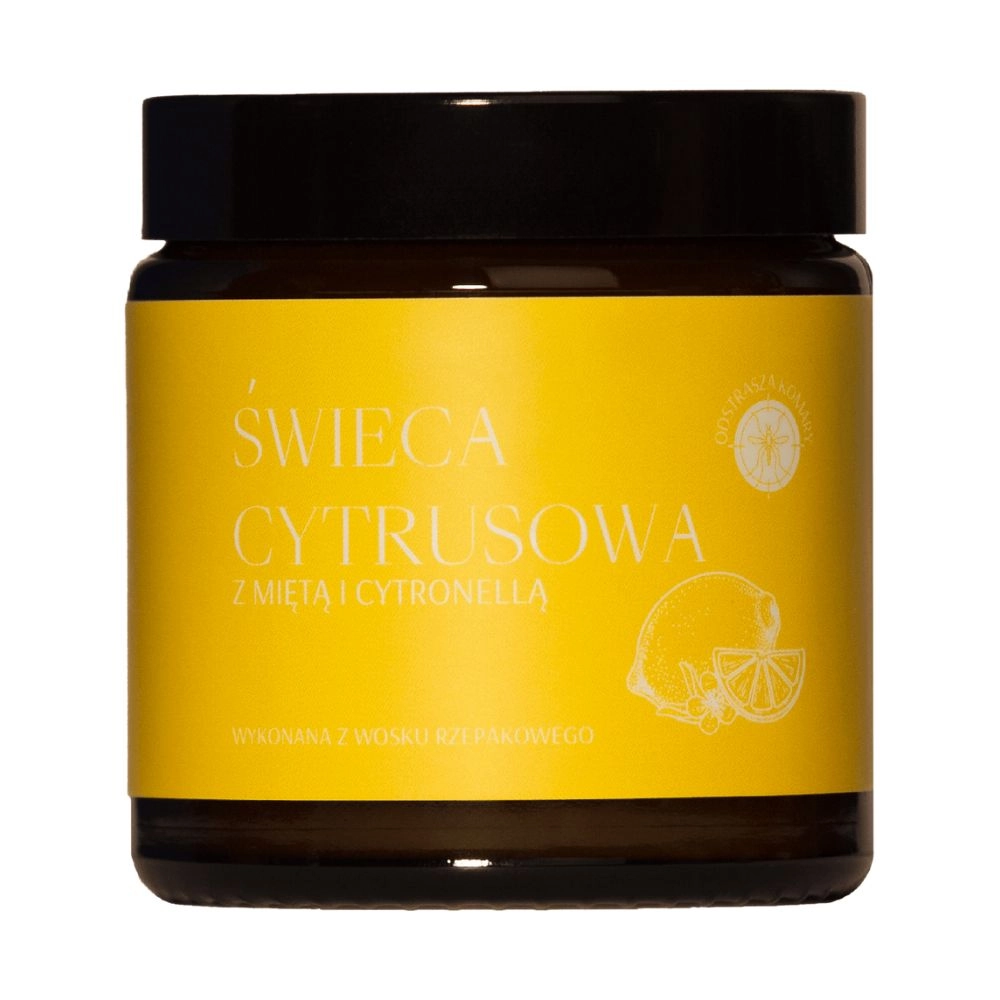 Świeca rzepakowa - Mięta z Cytronellą | Mglife