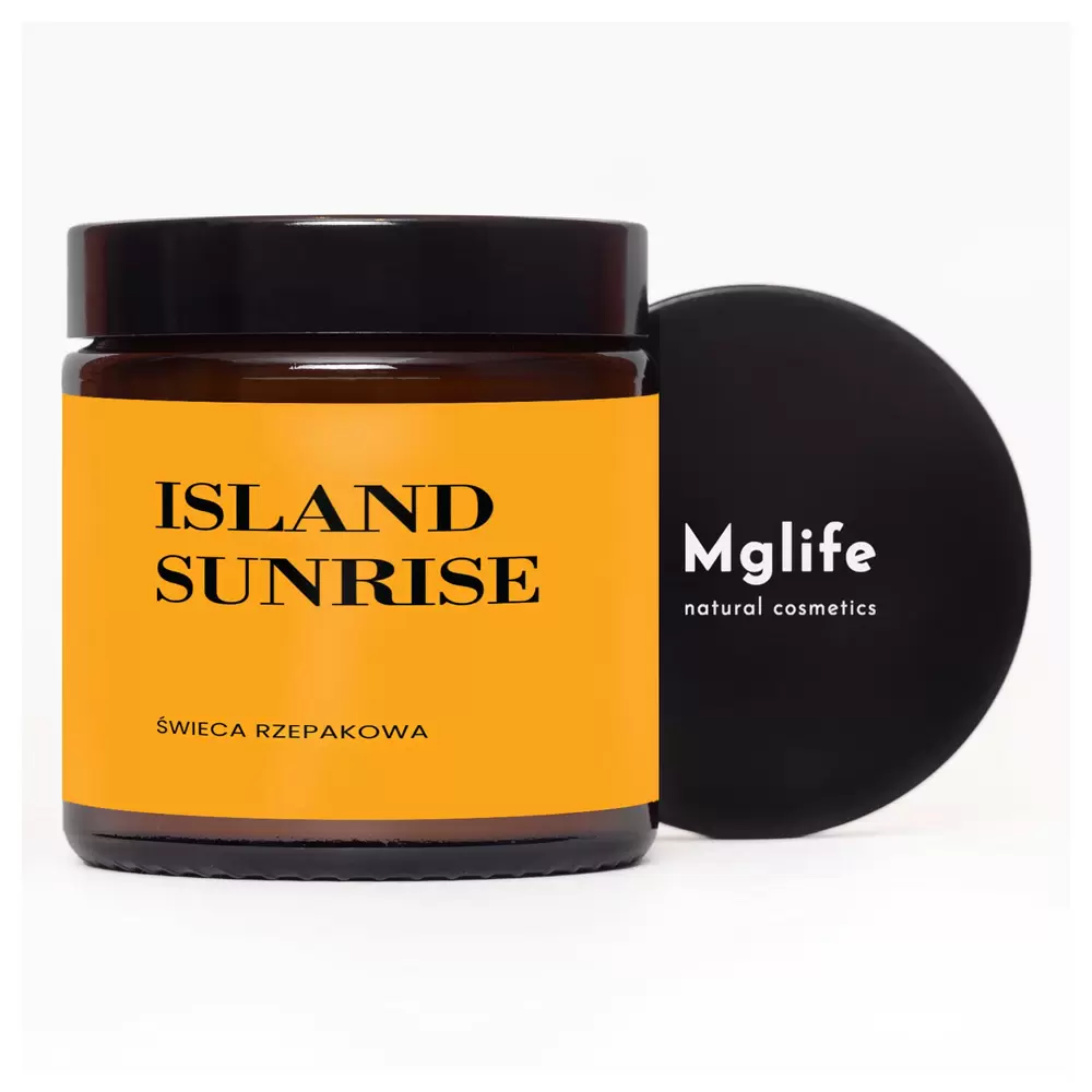 Świeca rzepakowa - Island Sunrise | Mglife
