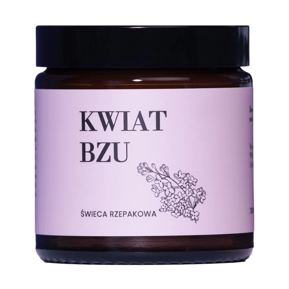 Świeca rzepakowa - Kwiat Bzu | Mglife