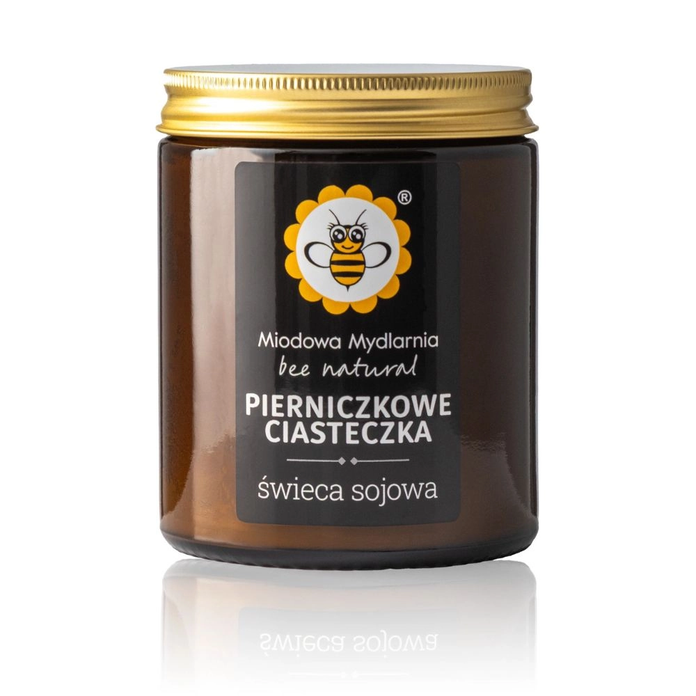 Świeca sojowa Pierniczkowe ciasteczka | Miodowa Mydlarnia