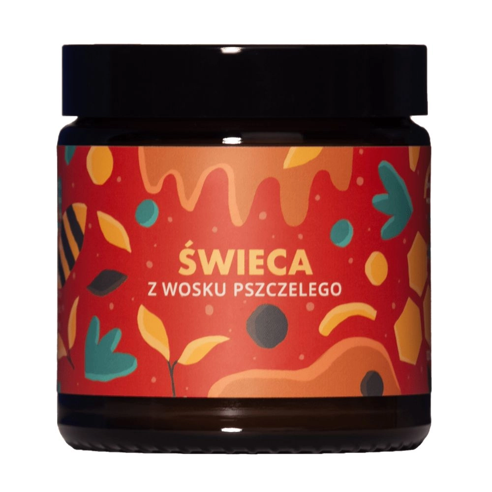 Świeca z wosku pszczelego - Miód i Propolis | Mglife