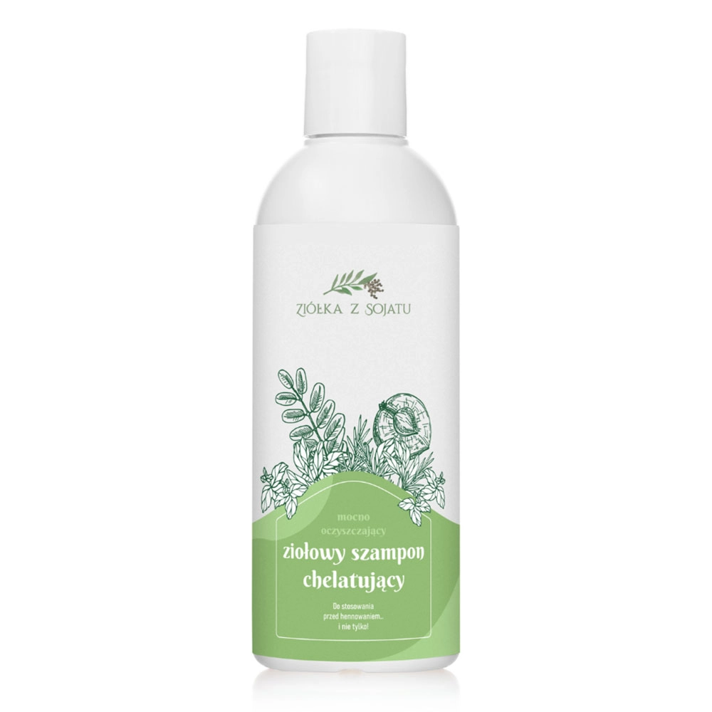 Szampon chelatujący do stosowania przed ziołowaniem | Ziołka z Sojatu