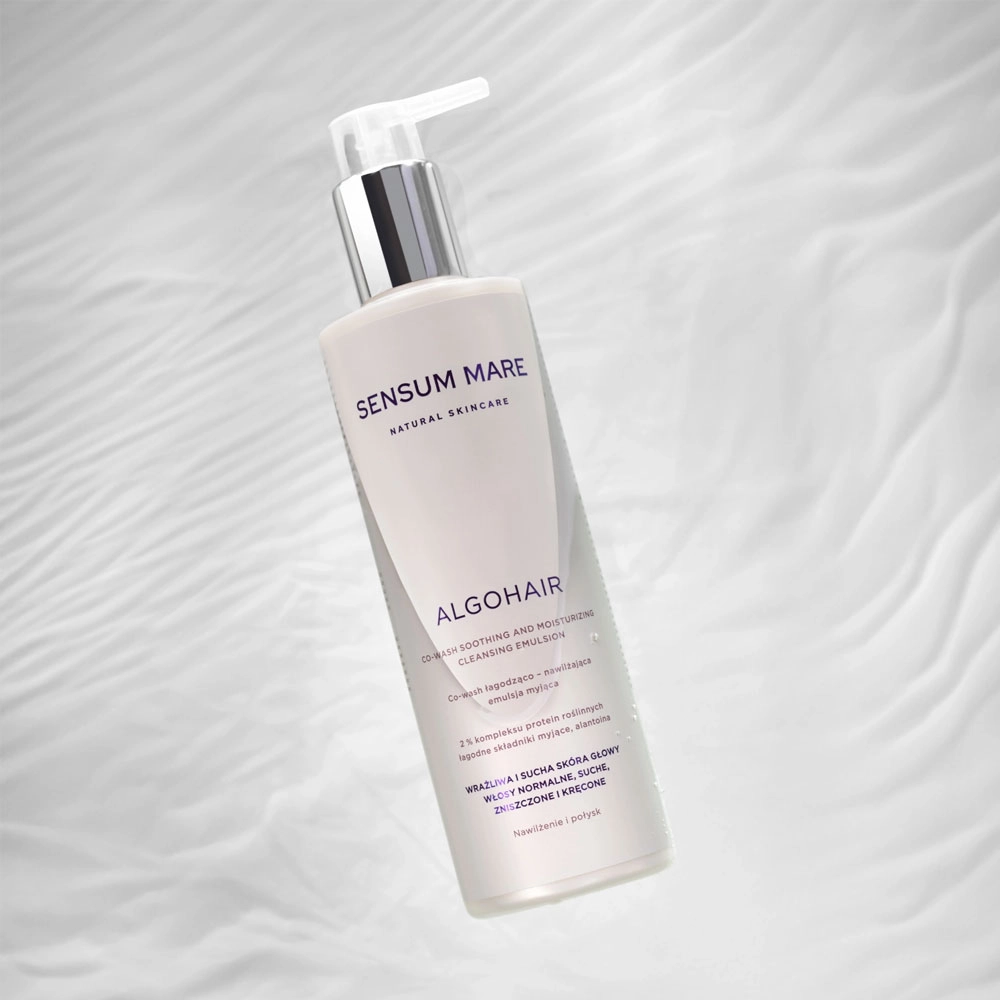 Szampon Co-wash Emulsja myjąca do włosów Algohair | Sensum Mare