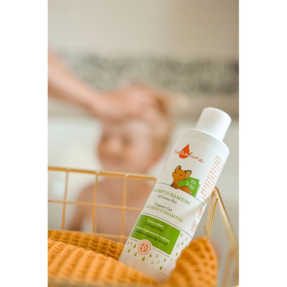 Szampon do włosów dla dzieci z ekstraktem z owsa | NeBiolina