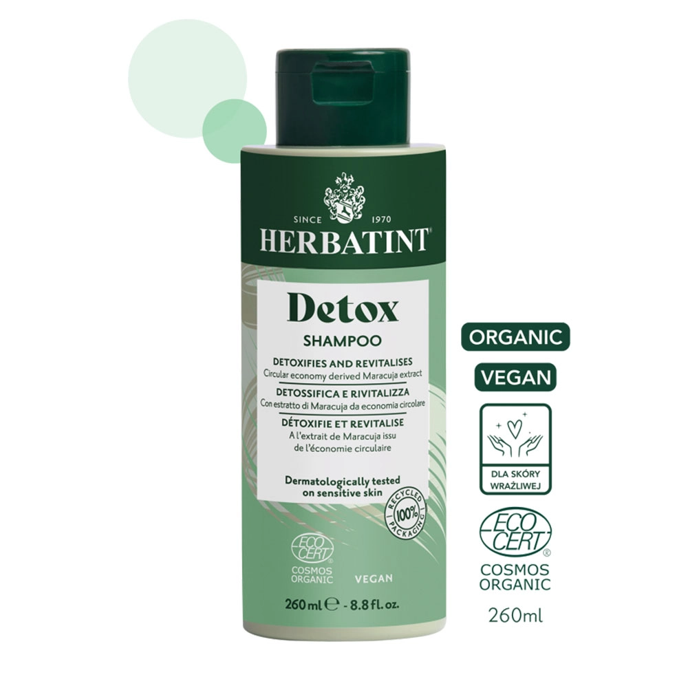 Szampon do włosów oczyszczający DETOX | Herbatint