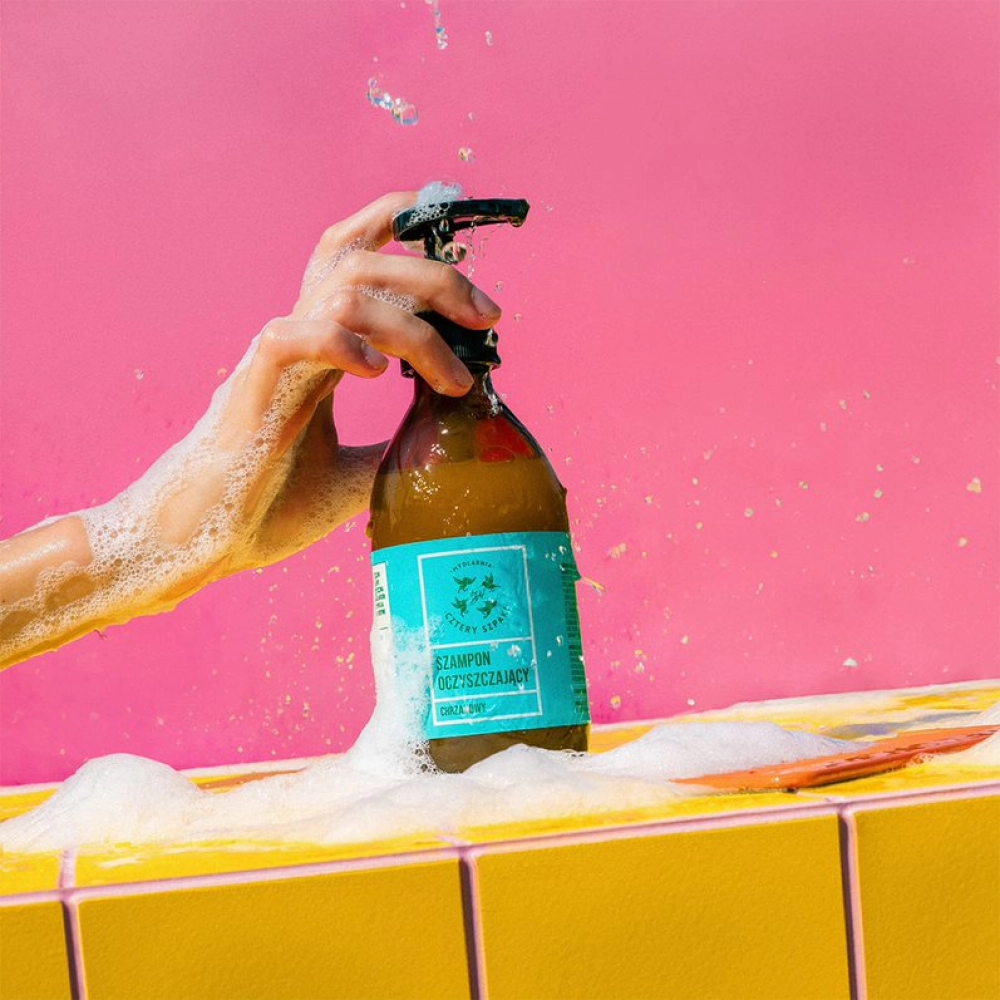 Szampon oczyszczający Chrzanowy | Cztery Szpaki