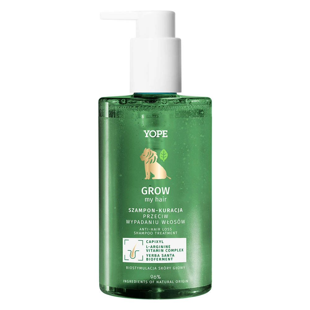 Szampon przeciw wypadaniu włosów GROW my hair | Yope