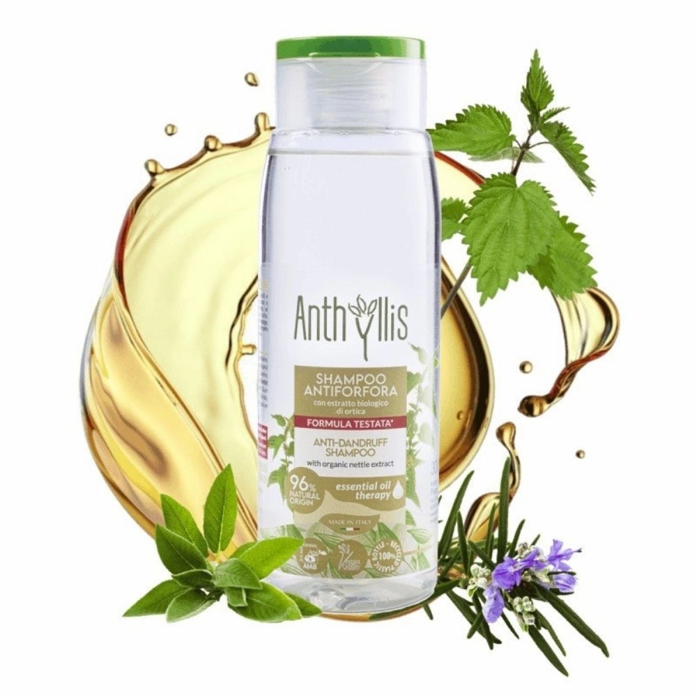 Szampon przeciwłupieżowy z ekstraktem z organicznej pokrzywy | Anthyllis