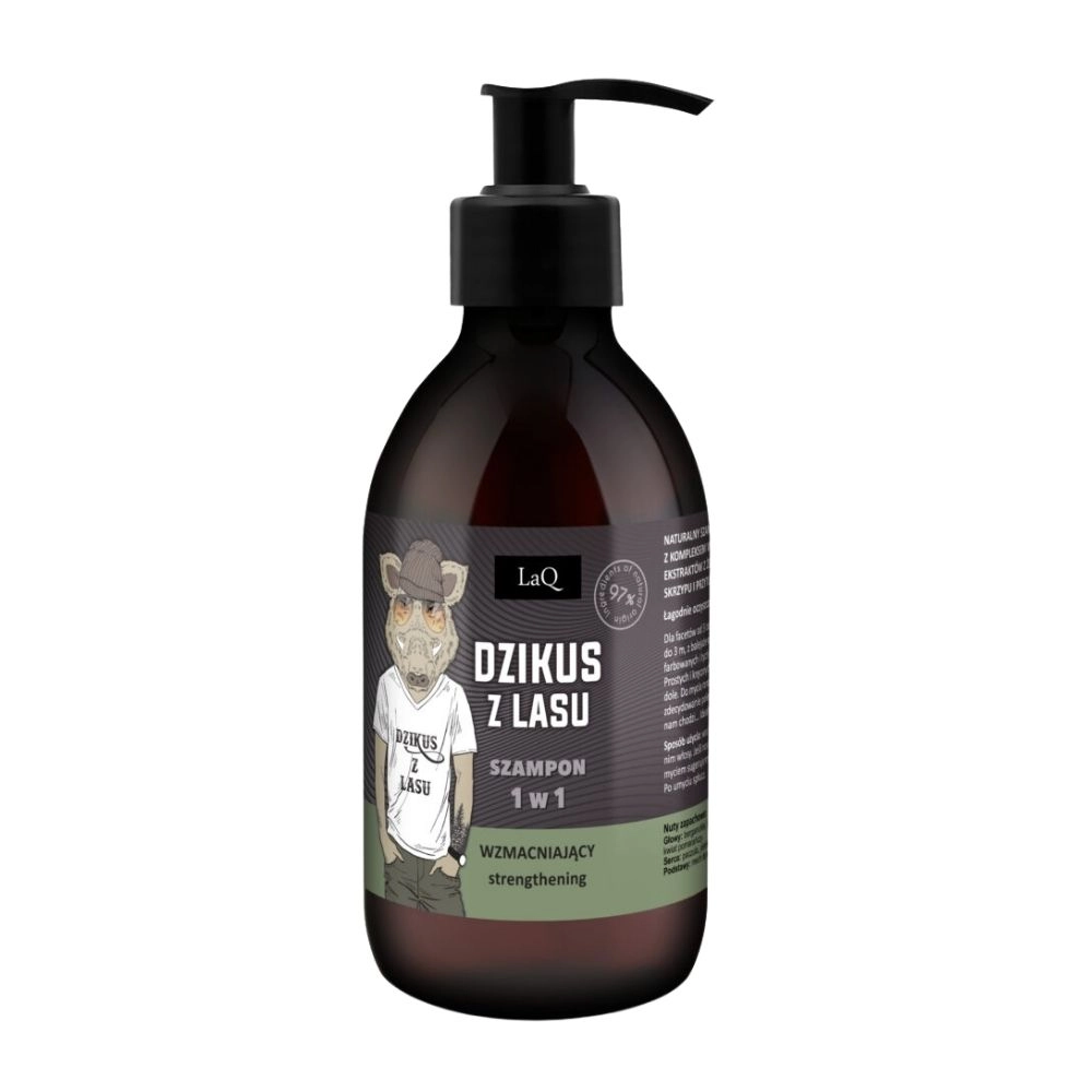 Szampon wzmacniający dla mężczyzn DZIKUS Z LASU | LaQ