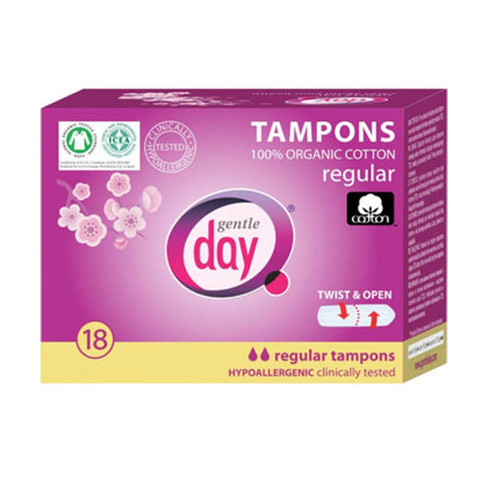 Tampony ekologiczne REGULAR | Gentle Day
