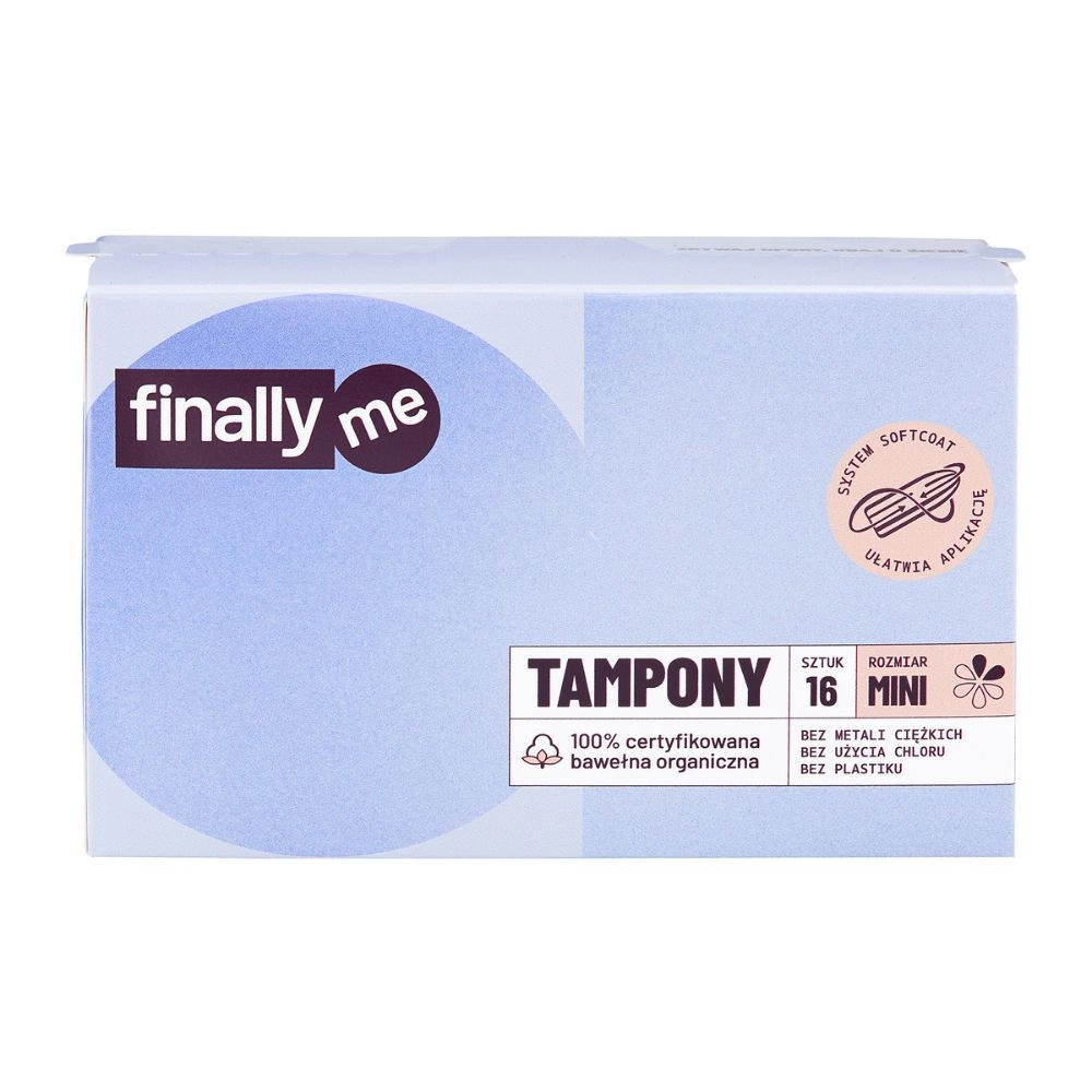 Tampony organiczne - mini | Finally Me