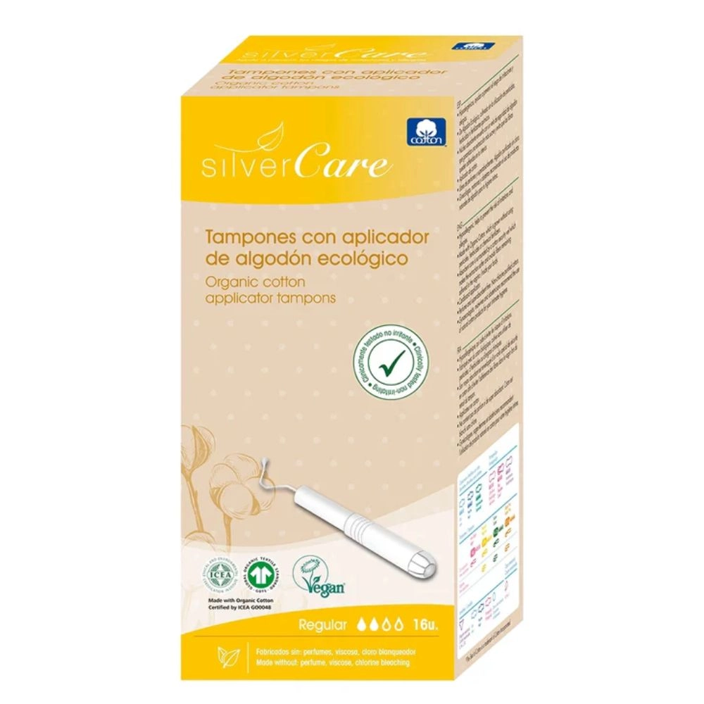 Tampony z aplikatorem Regular Silver Care | Masmi