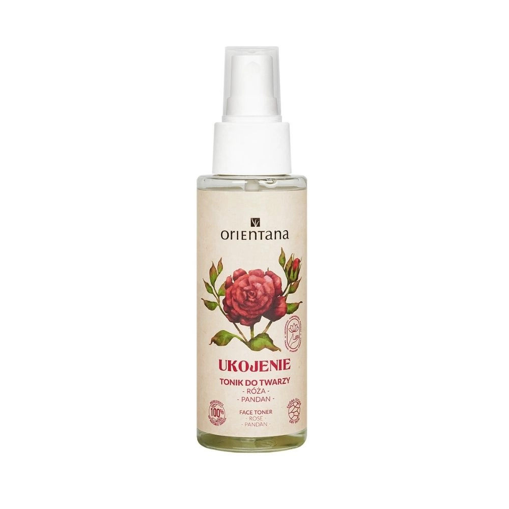 Tonik do twarzy Róża Japońska i Pandan | Orientana