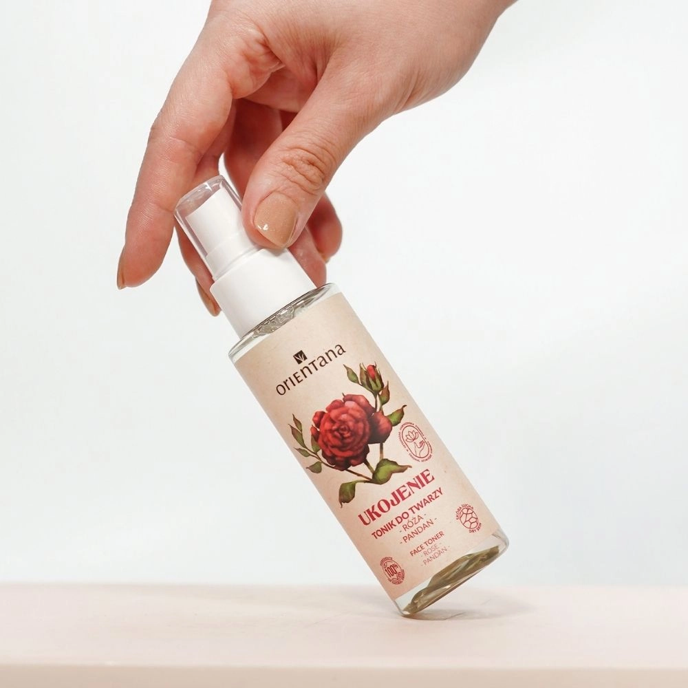 Tonik do twarzy Róża Japońska i Pandan | Orientana