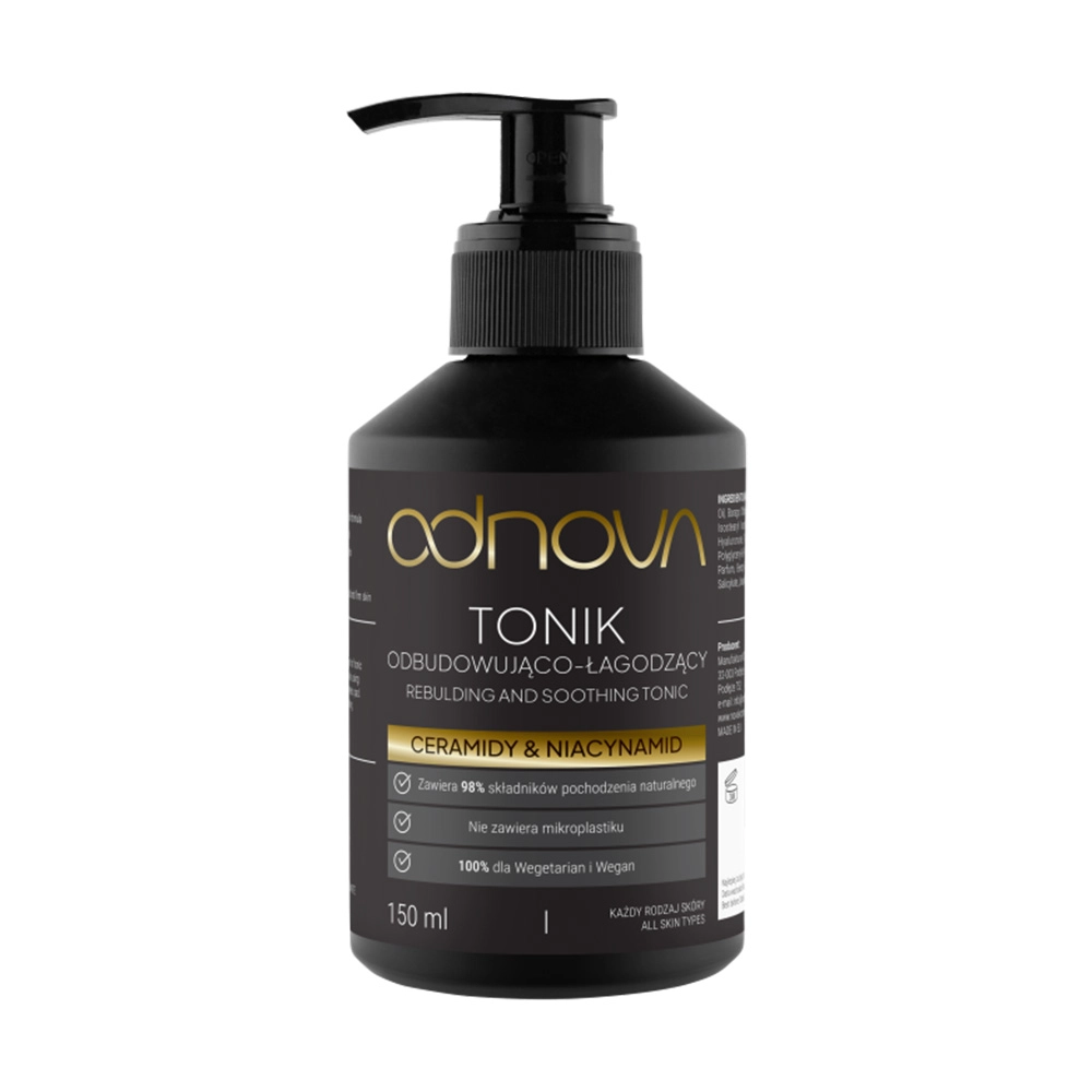 Tonik odbudowująco-łagodzący Ceramidy i Niacynamid | Odnova