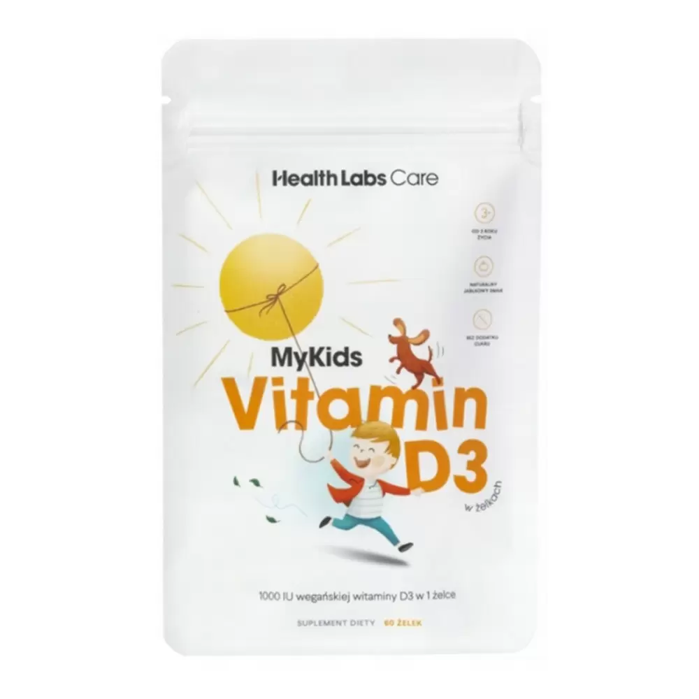 Wegańska witamina D w żelkach dla dzieci - MyKids Vitamin D3 | Health Labs Care