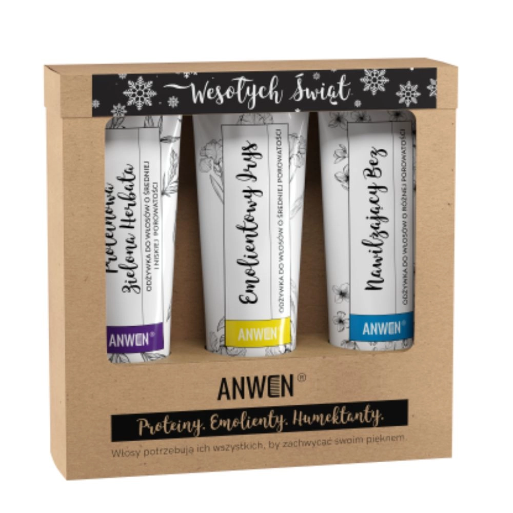 Wegański zestaw odżywek do średniej porowatości | Anwen