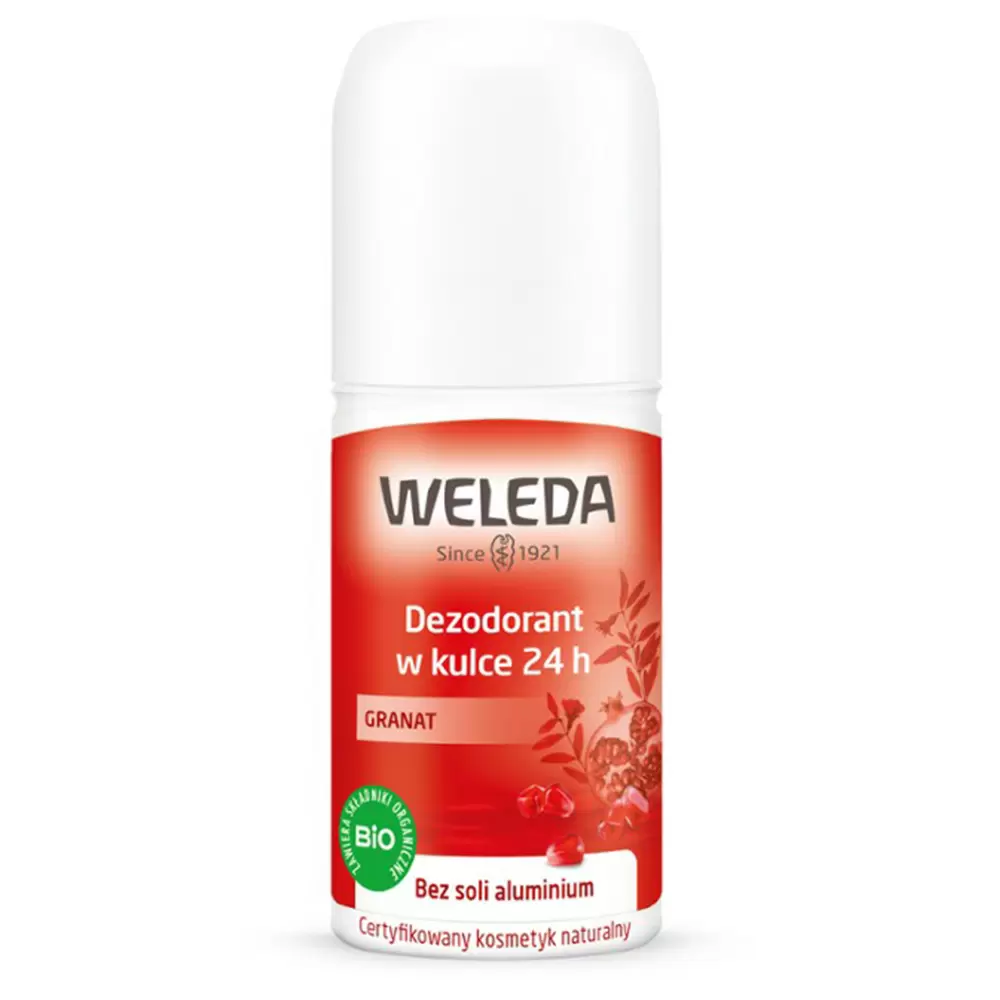 Dezodorant w kulce 24h z granatem | Weleda