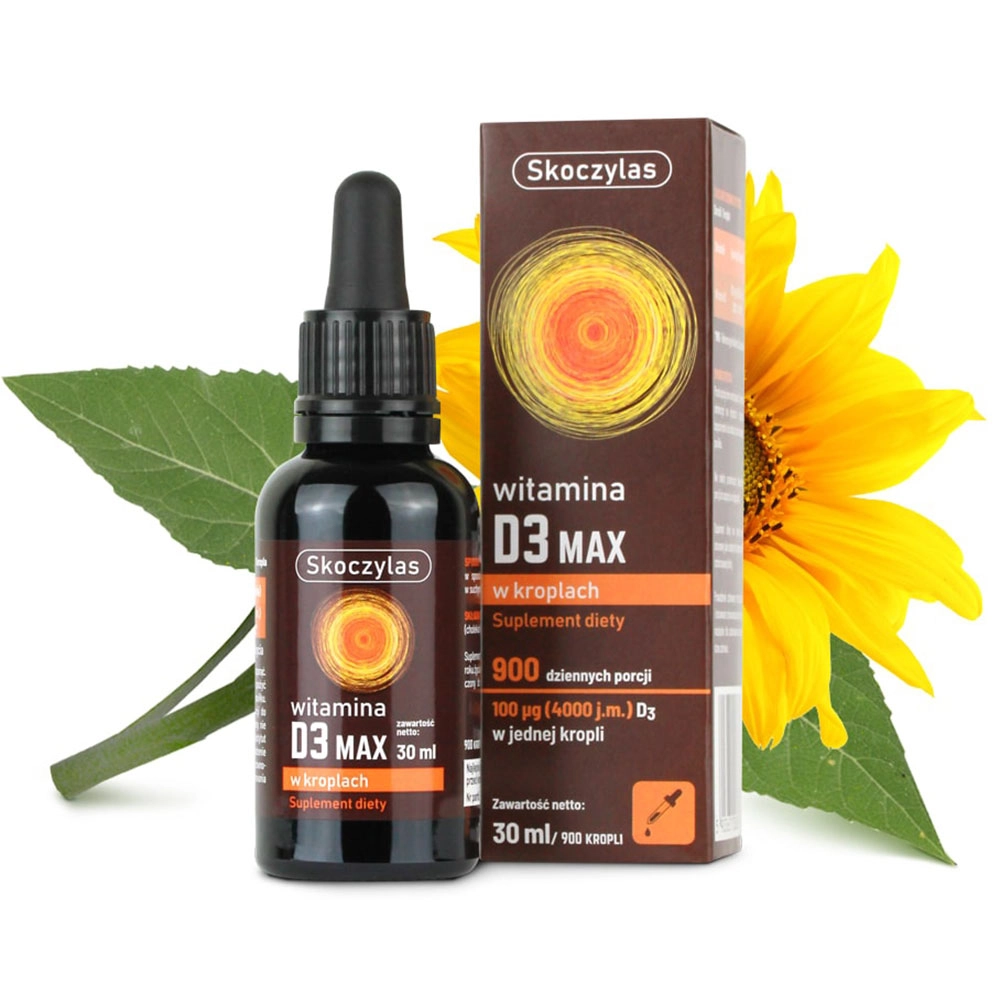 Suplement diety - Witamina D3 MAX (4000IU) | Marek Skoczylas