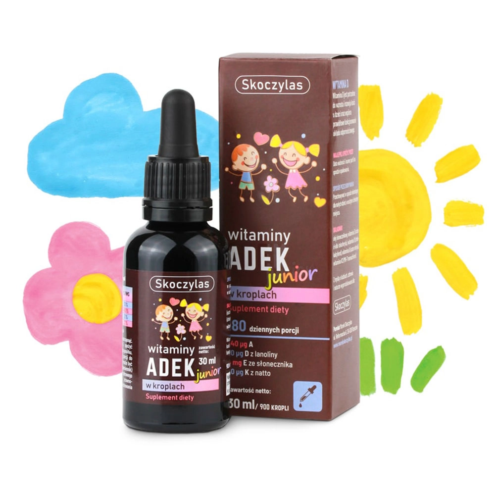 Suplement diety - Witaminy ADEK junior | Marek Skoczylas